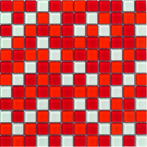 Malla Cristal Rojo Brillo