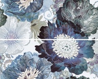 Rose Blue Alfa+Beta - 2 елемента 20х50см