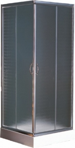 Квадратна душ кабина S8516P Скуер Мати 80x80см