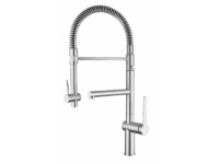 Едноръкохватков смесител за кухня  Gusto Brushed Nickel