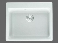 Бяла кухненска мивка ICGS 8106 W