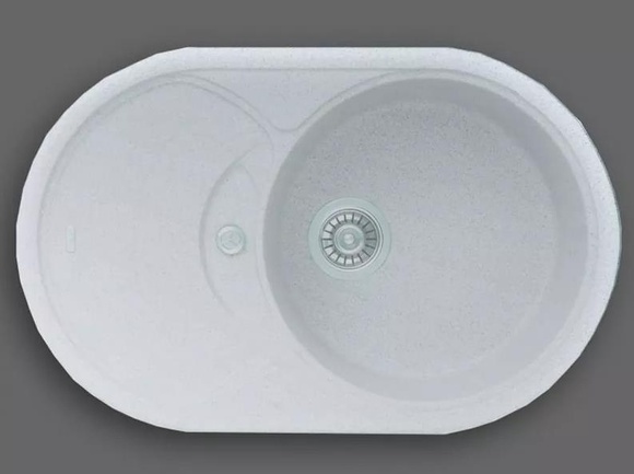 Бяла мивка за кухня ICGS 8310 W