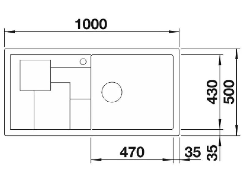 Мивка за кухня SITY XL 6S (1)