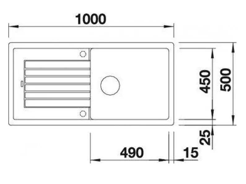 Кухненска мивка за вграждане Zia XL 6S (1)