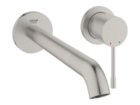 Стенен смесител за мивка Essence Supersteel L