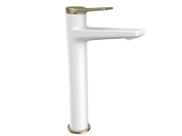 Смесител за мивка Andare Bianco Bronze