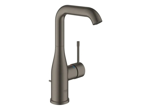 Стилен смесител за мивка Essence L Brushed Hard Graphite
