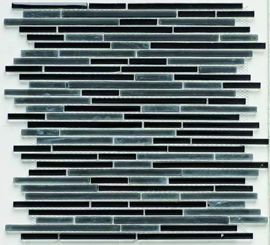 Стилна мозайка Glass Mix Black